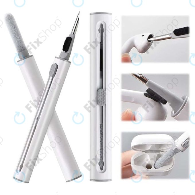 Stylo nettoyant pour le nettoyage des téléphones et des écouteurs (blanc)