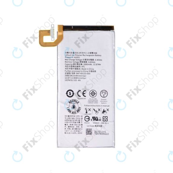 BlackBerry Priv - Batterie BAT-60122-003 3360mAh