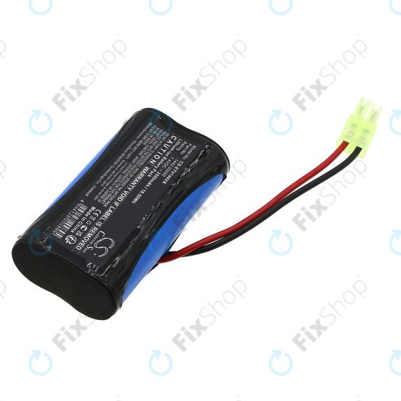 Batterie pour ETA Verto 1442, 2500mAh, Li-Ion, 7.4V, 1442 00090, HQ