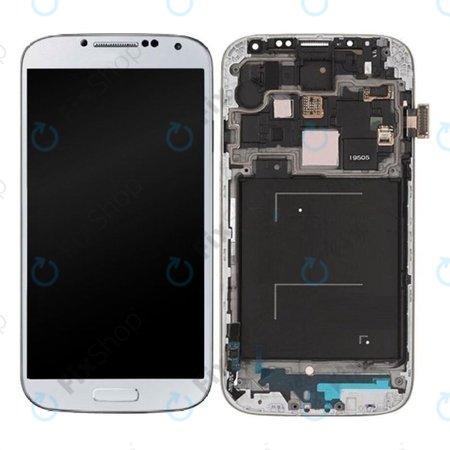Samsung Galaxy S4 i9505 - Écran LCD + Écran tactile + Cadre OLED (White Frost)