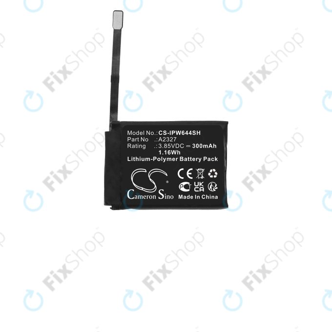 Apple Watch Series 6 44mm - Batterie A2327 300mAh HQ