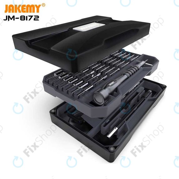 Jakemy JM-8172 - Ensemble d'outils de réparation multifonctionnels professionnels 73 en 1