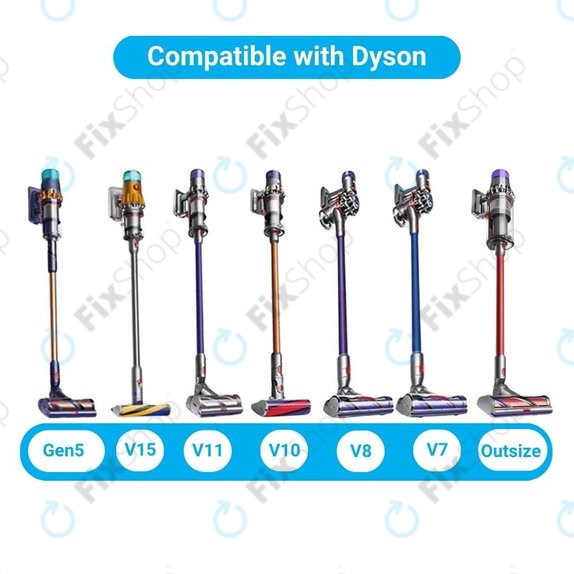 Dyson V-series, Outsize - Tete de sol avec lumiere verte LED