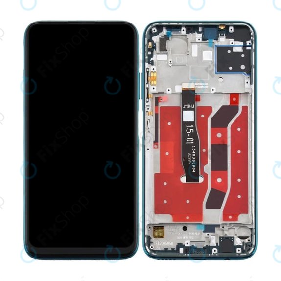 Huawei P40 Lite - Écran LCD + Écran tactile + Cadre (Vert Crush)