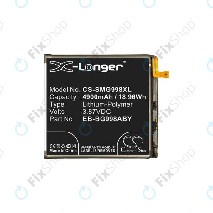 Samsung Galaxy S21 Ultra G998B - Batterie EB-BG998ABY 4900mAh HQ
