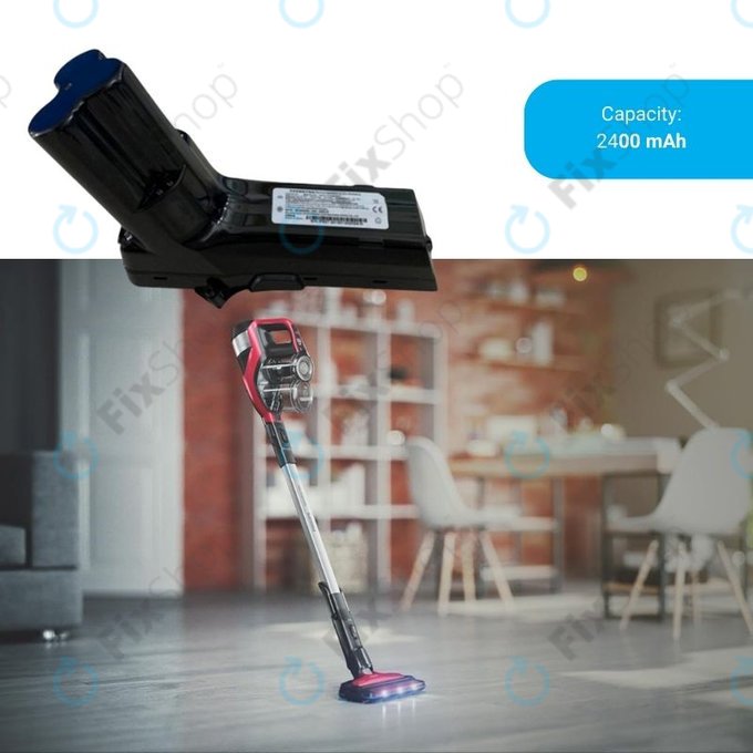 Philips SpeedPro Max, SpeedPro Max Aqua - Batterie 18650HE2 Li-Ion 25.2V 2400mAh
