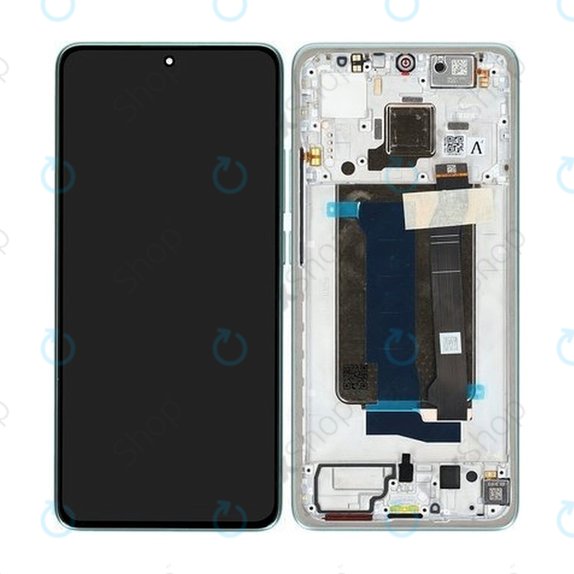 Xiaomi Poco X7 Pro 2412DPC0AG - Écran LCD + Écran tactile + Cadre (Green) - 56000200O1000 Genuine Service Pack