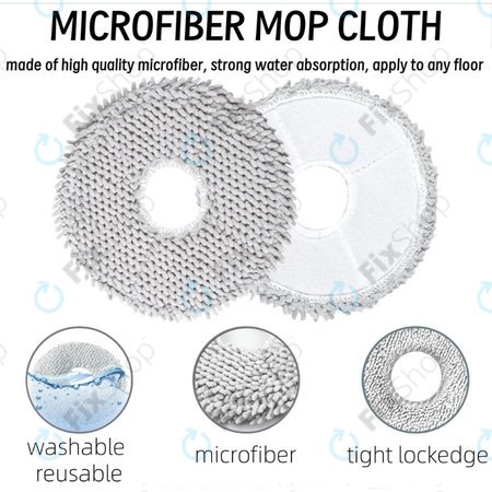 Xiaomi Robot Vacuum X20 Max, X20 Pro - Chiffon de vadrouille