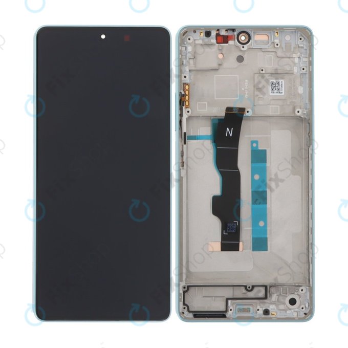Xiaomi Redmi Note 13 5G 2312DRAABC - Écran LCD + Ecran Tactile + Cadre (Ocean Teal) TFT