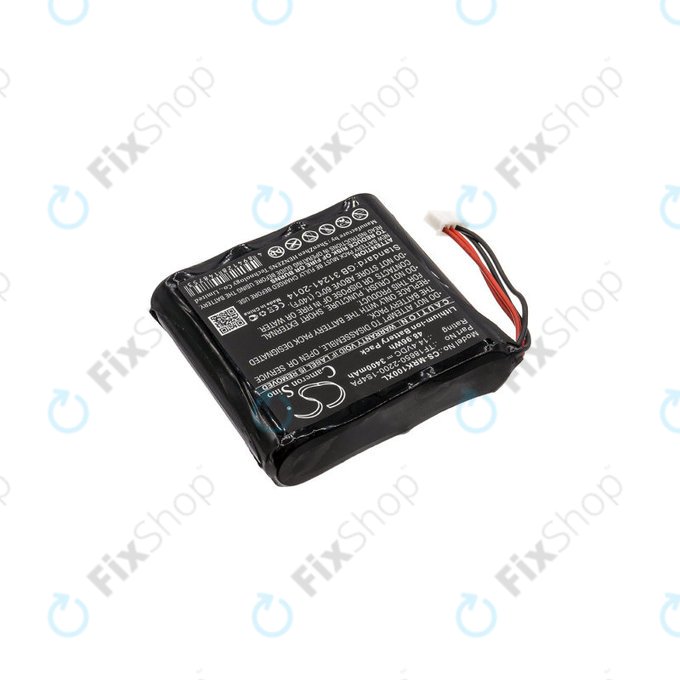 Batterie pour Marshall Kilburn, 3400mAh, Li-Ion, 14.4V, TF18650-2200-1S4PA, HQ