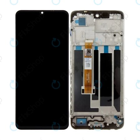 Realme C53 RMX3760 - Écran LCD + Ecran Tactile + Cadre (Mighty Black) TFT