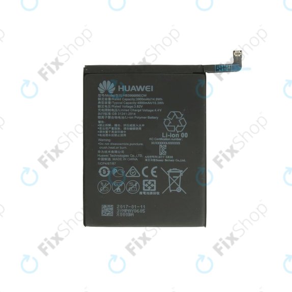 Huawei P40 Lite E - Batterie HB396689ECW 4000mAh - 24023024
