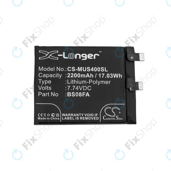 Xiaomi Black Shark 4, 4S - Batterie BS08FA 2200mAh HQ