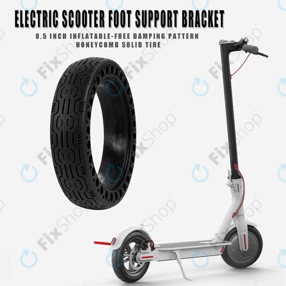 Xiaomi Mi Electric Scooter 1S, 2 M365, Essential, Pro, Pro 2 - Pneu sans chambre a air complet durable (Type 2) (Black)