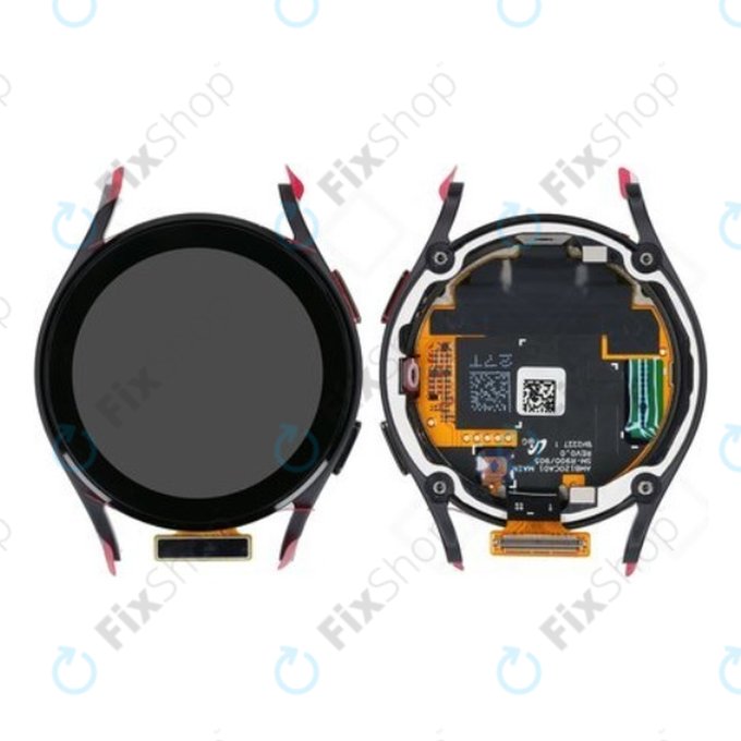Samsung Galaxy Watch 5 40 mm R900 - Écran LCD + Écran tactile + Cadre (Graphite) - GH82-30040A Genuine Service Pack