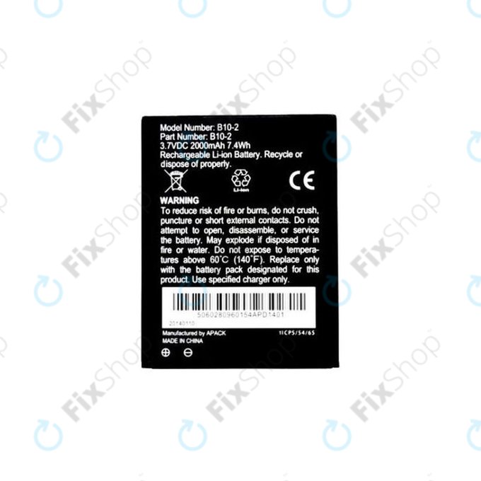 Caterpillar CAT B15 - Batterie (B10-2) 2000mAh