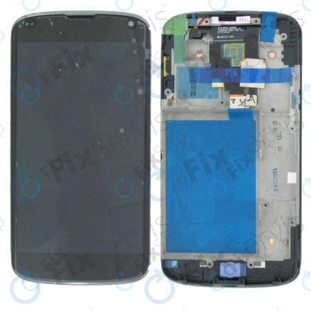 LG Nexus 4 E960 - Écran LCD + Écran tactile + Cadre (Noir)