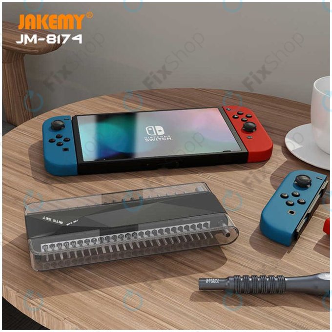 Jakemy JM-8174 - Kit d'outils de tournevis de réparation de bricolage professionnel 45 en 1