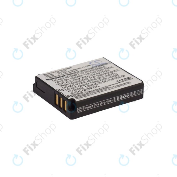 Batterie pour Kodak PIXPRO SP1, Kodak PIXPRO SP1 HD, 1000mAh, Li-Ion, 3.7V, D-LI106, HQ