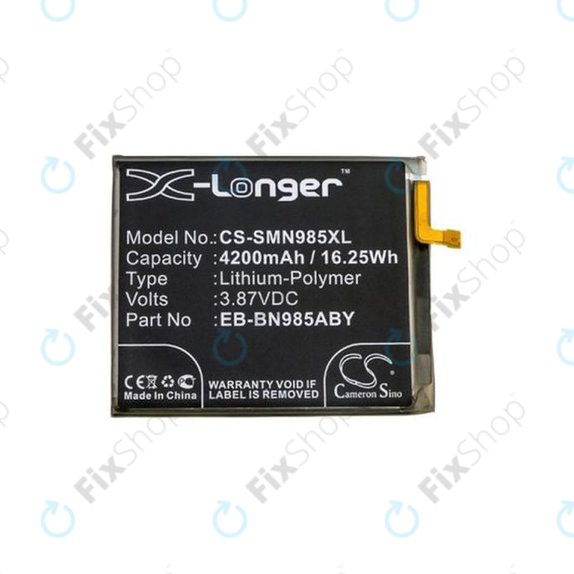 Samsung Galaxy Note 20 Ultra N986B - Batterie EB-BN985ABY 4200mAh HQ