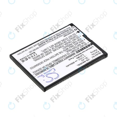 Batterie pour Nokia N97 Mini, E5, E7, BLU Hero 2, 950mAh, Li-Ion, 3.7V, BL-4D, HQ