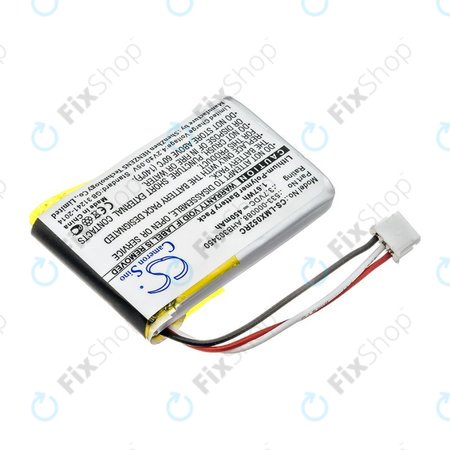 Batterie pour Logitech MX Master, 450mAh, Li-Pol, 3.7V, AHB303450, HQ