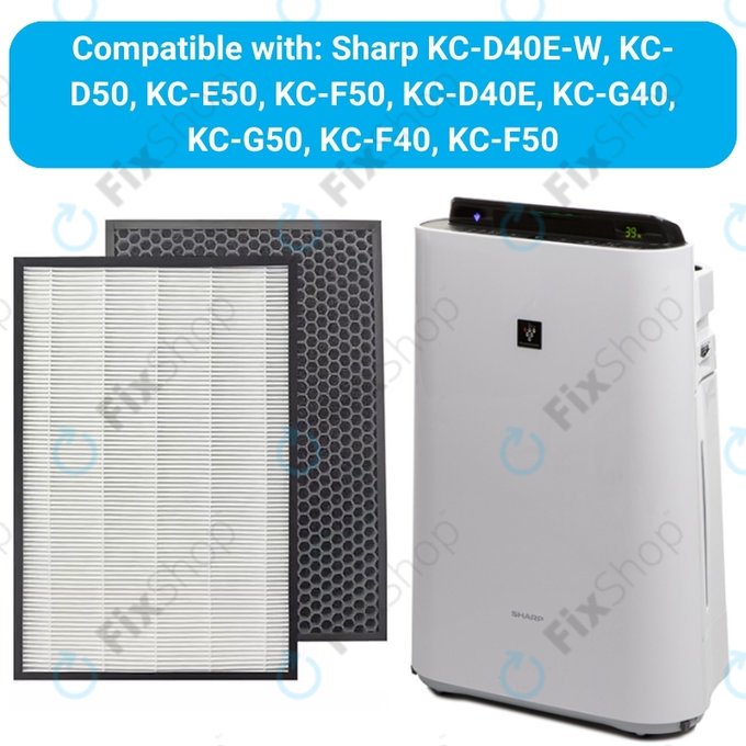 Sharp KC-series - Filtre HEPA (Charbon actif)