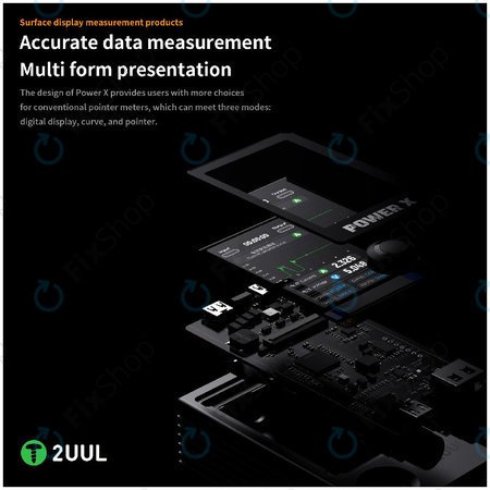 Testeur USB de tension et de courant (multimètre), 2UUL PW11