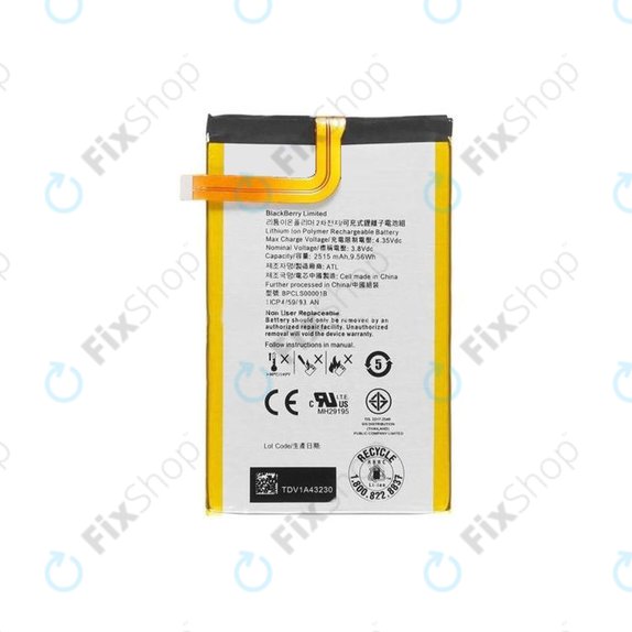 Blackberry Classic Q20 - Batterie BPCLS00001B 2515mAh