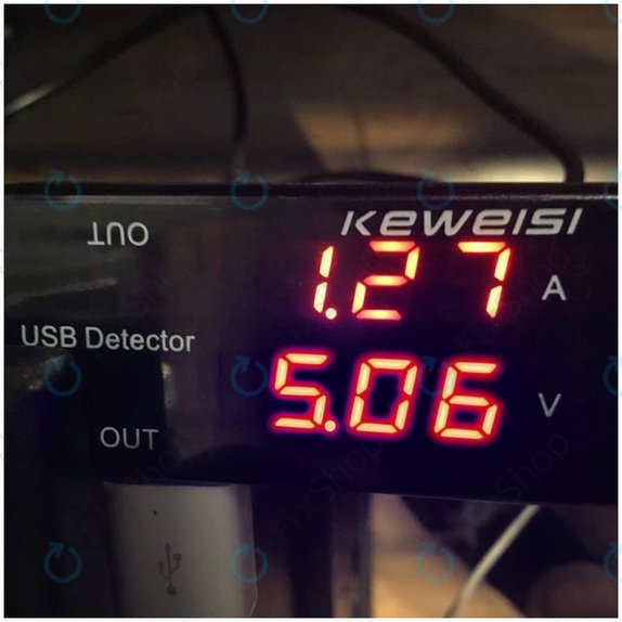 Keweisi - Testeur de Charge USB pour Smartphones (IN/OUT)