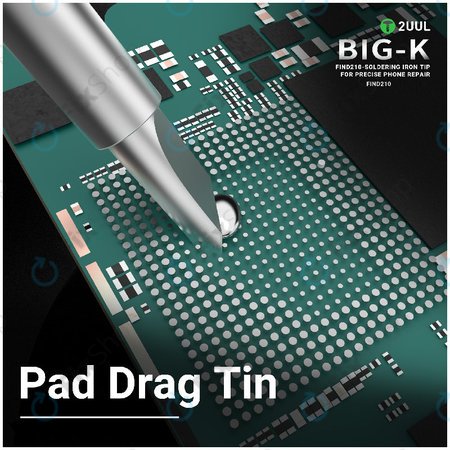 Panne de fer à souder, type couteau (K), 2UUL C210