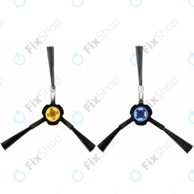 Kit de pièces de rechange pour ETA Falco Smart, Silvercrest SSR A1 SSR AL1, Tesla Robostar T80 (1x Brosse principale, 2x Filtre, 4x Brosse latérale)