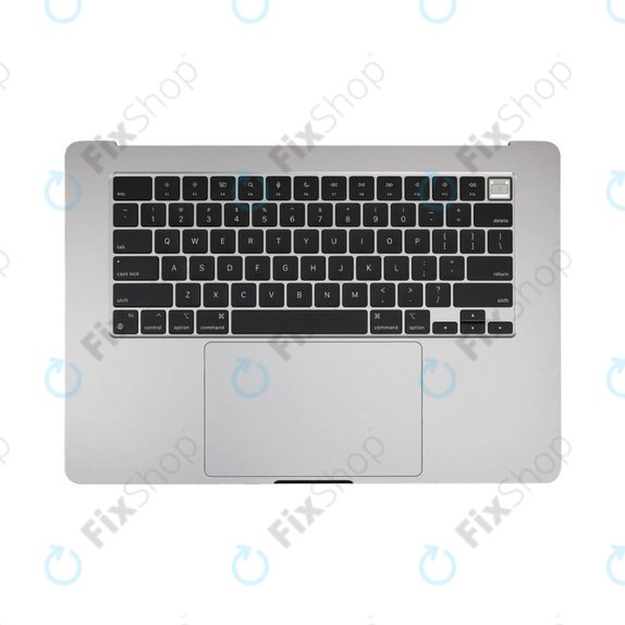 Cadre supérieur clavier pour MacBook Air 15", A3114 (2024), avec clavier US et batterie, Space Gray, 661-40266, Genuine Apple