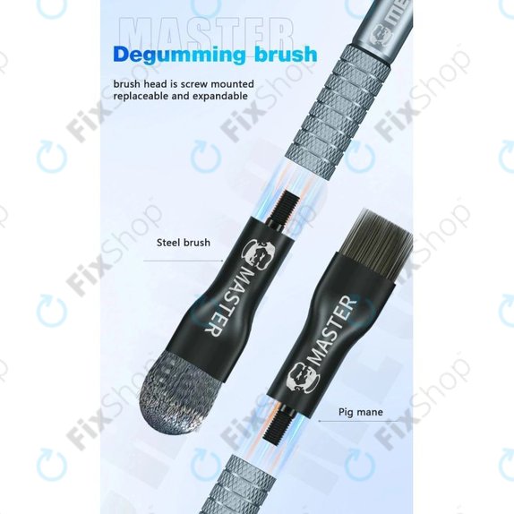 Mechanic - Brosse en acier pour PCB/BGA pour nettoyer les pads IC et enlever la colle