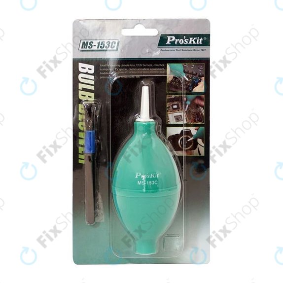 Pro'sKit MS-153C - Souffleur de poussière pour coller des lunettes et des films de protection
