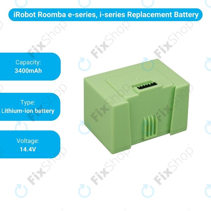 iRobot Roomba e-series, i-series - Batterie ABL-D1, 4624864, ABL-D2 3400mAh