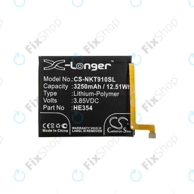 Nokia 9 PureView - Batterie HE354 3250mAh HQ