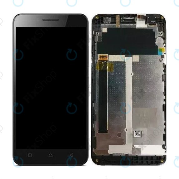 Lenovo Vibe C A2020 - Écran LCD + Écran tactile + Cadre (Noir)