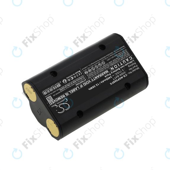 Batterie pour Nightstick 5566, 5568, 3400mAh, Li-Ion, 3.7V, 5568-BATT, HQ