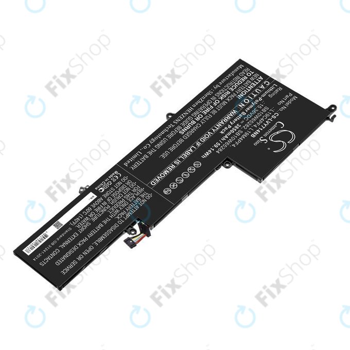 Batterie pour Lenovo Yoga Slim 7, 14s, 3850mAh, Li-Pol, 15.36V, L19C4PF4, HQ