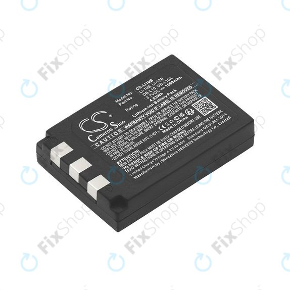 Batterie pour Olympus C-765 Zoom, Camedia X-3, 1090mAh, Li-Ion, 3.7V, Li-10B, HQ