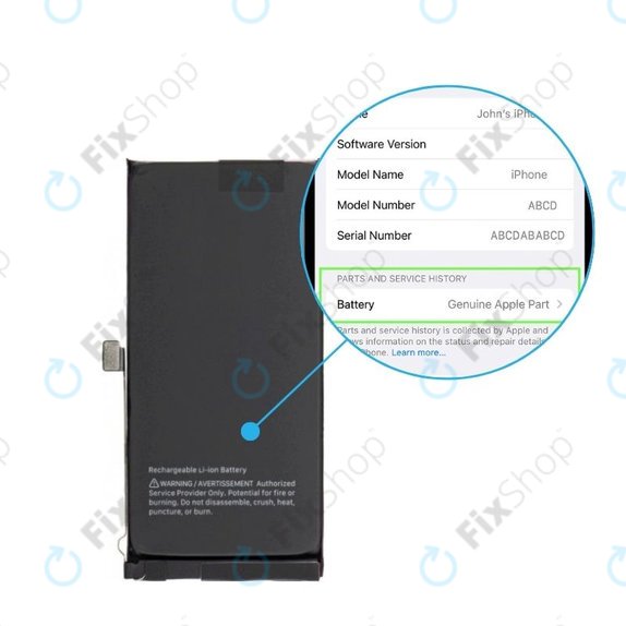 Baterije pour iPhone 16 Plus | 661-42837 | 4674mAh | Genuine Apple