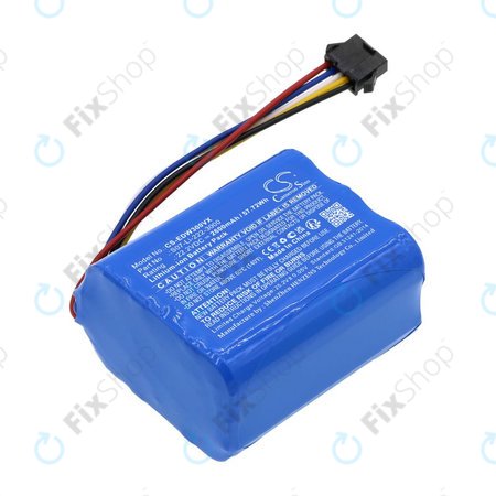 Batterie pour Ecovacs Winbot X, WA30, WA50, 2600mAh, Li-Ion, 22.2V, S07-Li-222-3000, HQ
