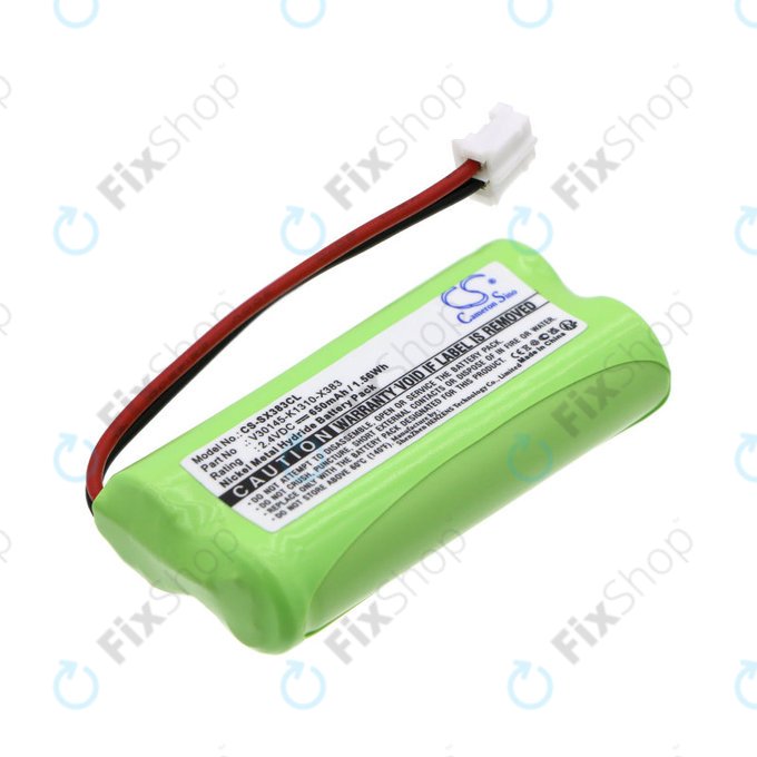 Batterie pour Gigaset A12, A140, A160, AL140, AS140, 650mAh, Ni-MH, 2.4V, V30145-K1310-X383, HQ
