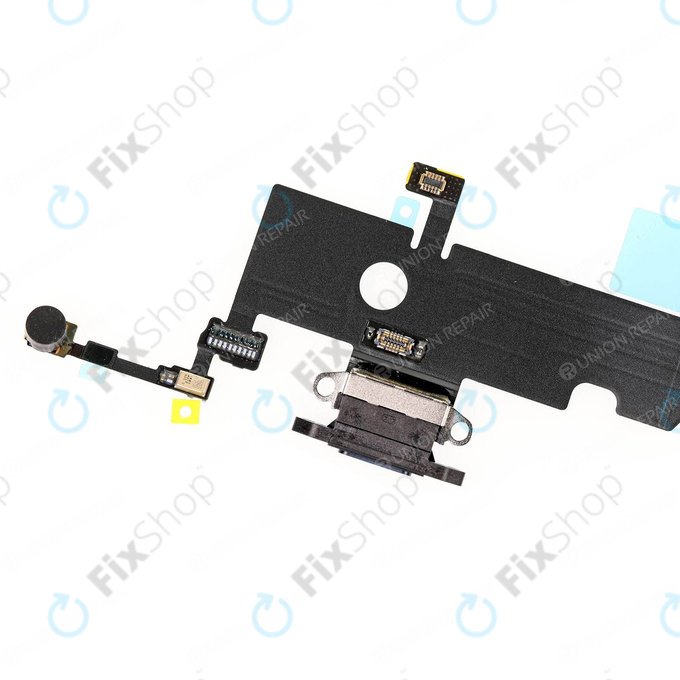 Apple iPhone XS Max - Connecteur de charge + Câble flexible (Gris sidéral)