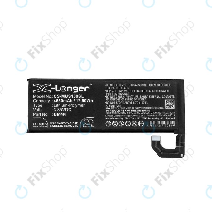 Xiaomi Mi 10 M2001J2G - Batterie BM4N 4650mAh HQ