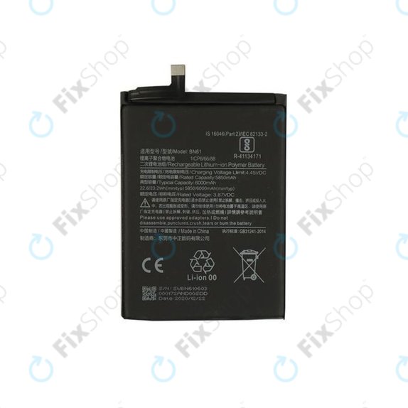 Xiaomi Poco X3 NFC, X3 Pro - Batterie BN61 6000mAh