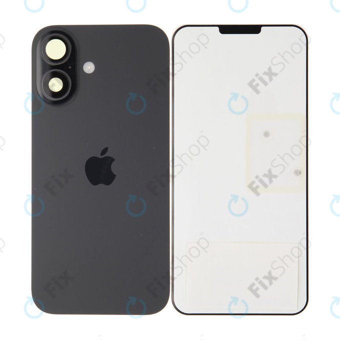 Verre du boîtier arrière pour iPhone 16 | Black | 661-44801 | Genuine Apple