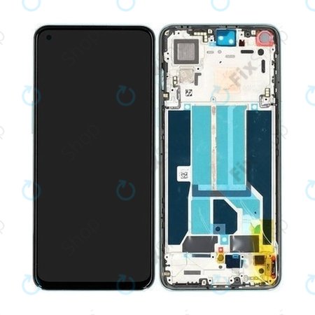 OnePlus Nord 2 5G - Écran LCD + Objectif Tactile + Cadre (Gris Sierra) - 2011100360 Genuine Service Pack