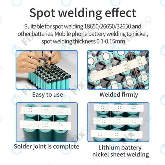 Docreate HPSW 5000W - Kit de bricolage pour mini machine à souder par points (4000mAh)